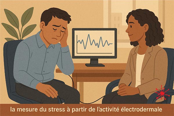 La mesure du stress à partir de l'activité électrodermale