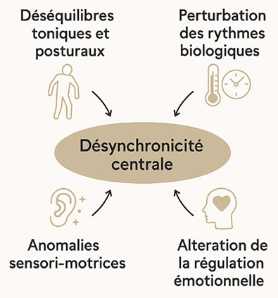 Désynchronicité centrale