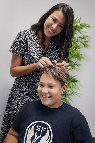 Mesure l’activité du cerveau. Institut Neurosens