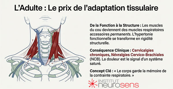 Adulte : Le prix de l'adaptation tissulaire