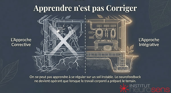 Apprendre n'est pas corriger