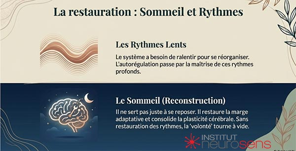 La restauration : Sommeil et Rythmes