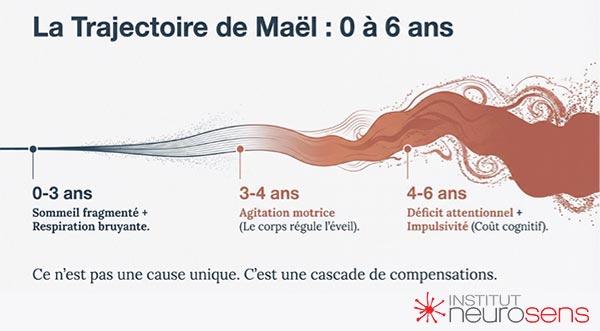 La trajectoire de Maël : 0 à 6 ans