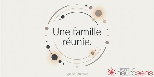 Une famille réunie.