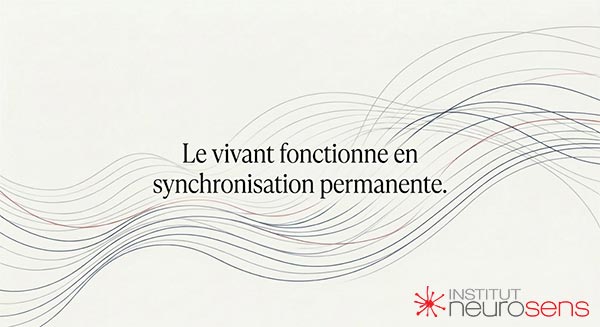 Le vivant fonctionne en synchronisation permanente.