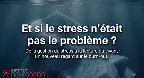 Et si le stress n'était pas le problème?