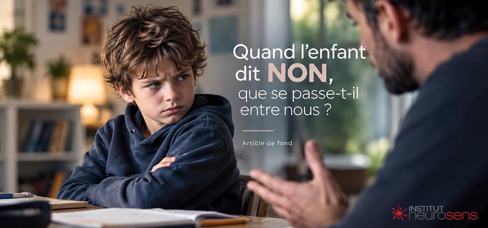 Quand l'enfant dit NON à son parent.